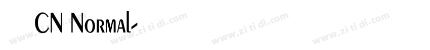 星汉等宽 CN Normal字体转换